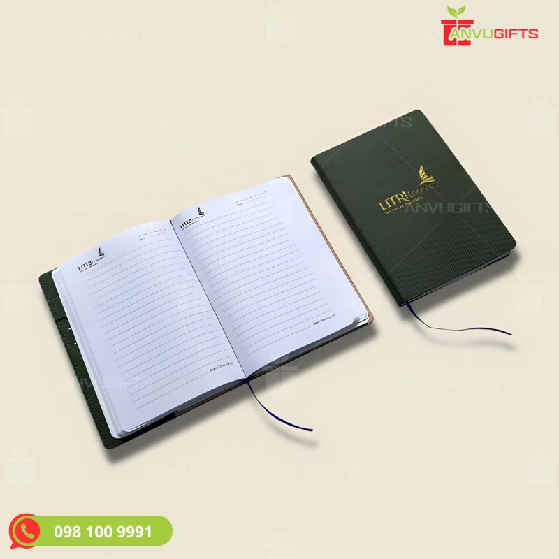 Sổ tay doanh nghiệp bìa mềm, khâu gáy Sổ tay doanh nghiệp bìa mềm, khâu gáy