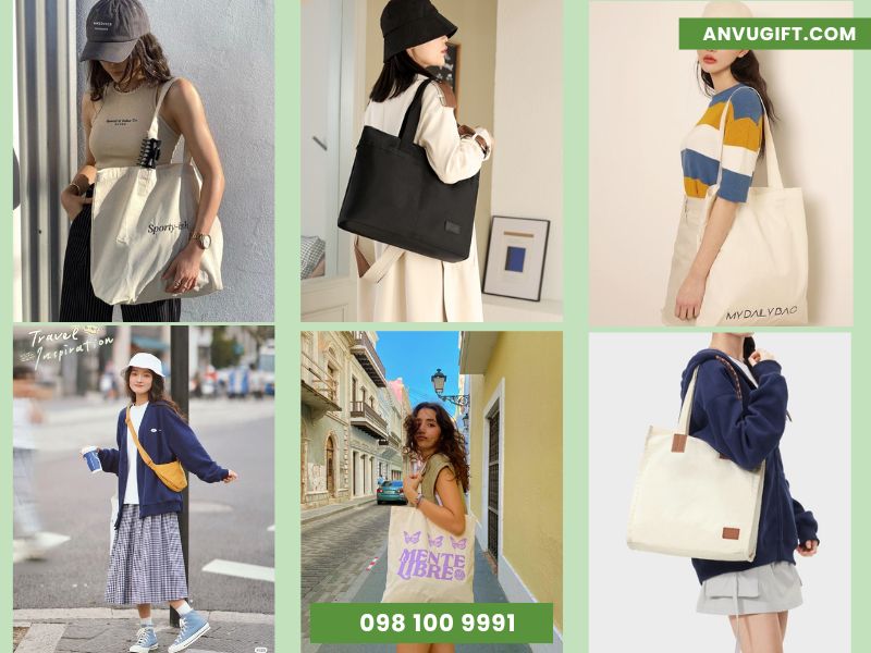 Túi vải canvas - mẫu túi được hầu hết các cô gái sở hữu Túi vải canvas - mẫu túi được hầu hết các cô gái sở hữu