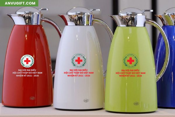 Bình đun nước in logo - quà tặng hội chữ thập đỏ thiết thực Bình đun nước in logo - quà tặng hội chữ thập đỏ thiết thực