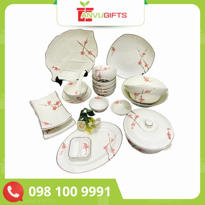 quà tặng bộ bát đĩa