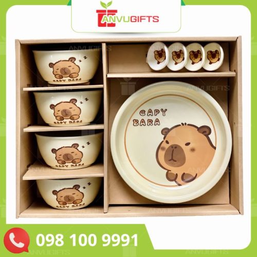 quà tặng bộ bát đĩa
