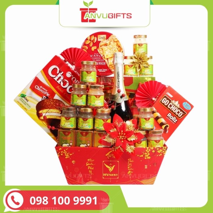 quà tặng tết yến xào