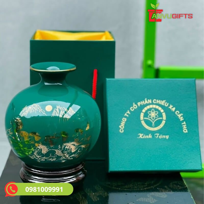 Bình gốm thu hút tài lộc - quà tặng lưu niệm cho đối tác doanh nghiệp Bình gốm thu hút tài lộc - quà tặng lưu niệm cho đối tác doanh nghiệp