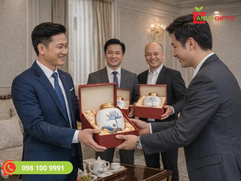 quà tặng lưu niệm cho đối tác