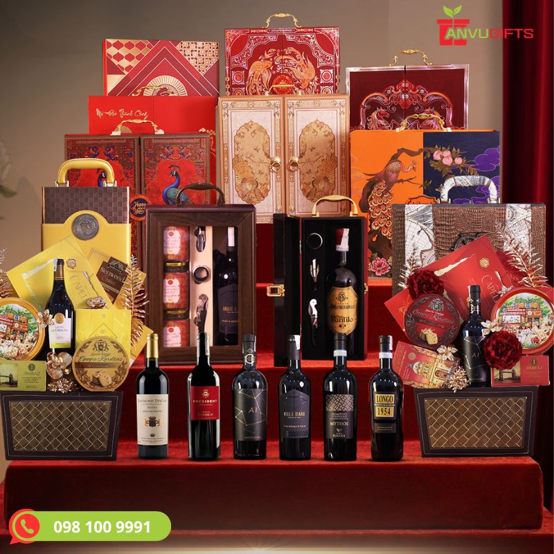 Sự kết hợp giữa rượu ngoại và các loại hạt thượng hạng tạo nên một chỉnh thể hoàn hảo về cả thị giác lẫn vị giác